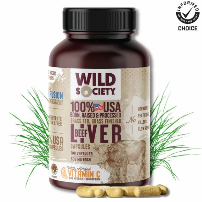Grass-Fed Beef Liver Capsules