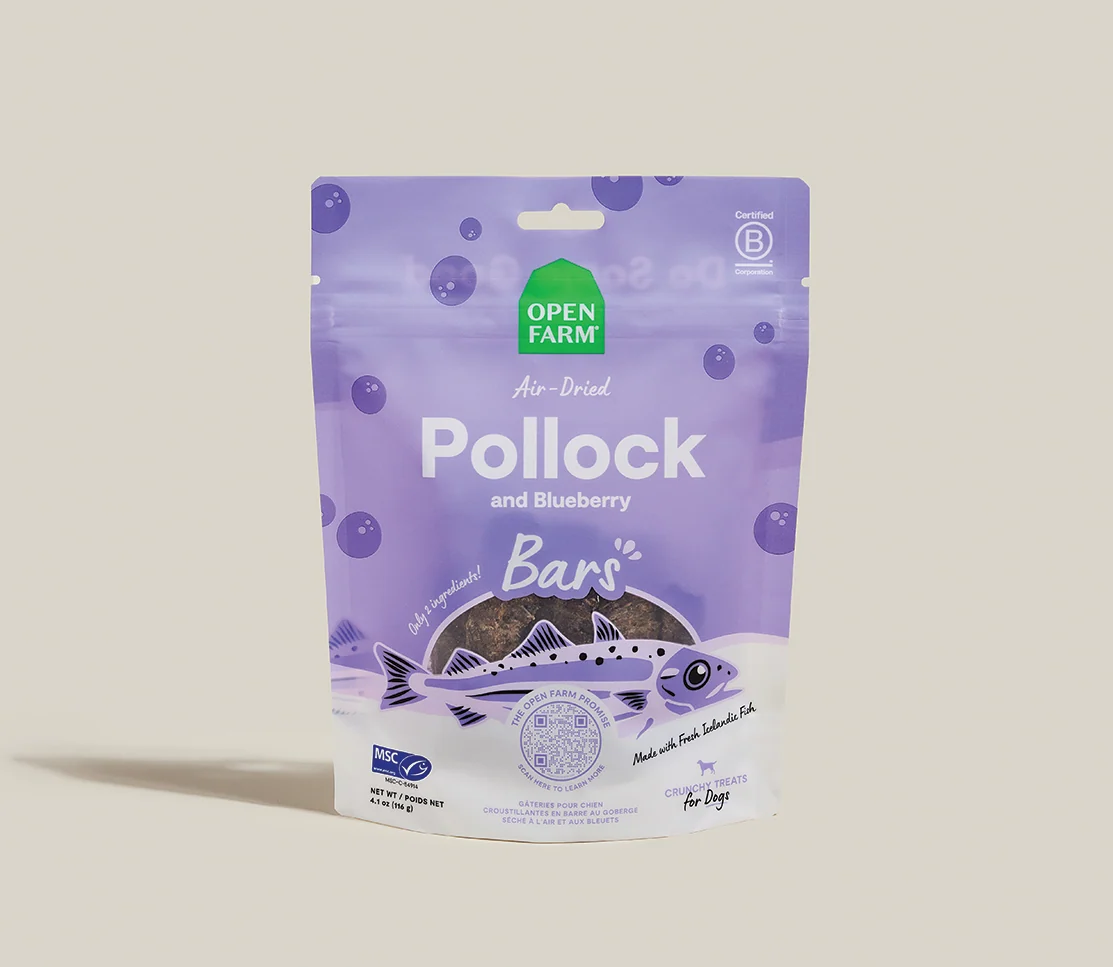 Pollock & Blueberry Treat Bars